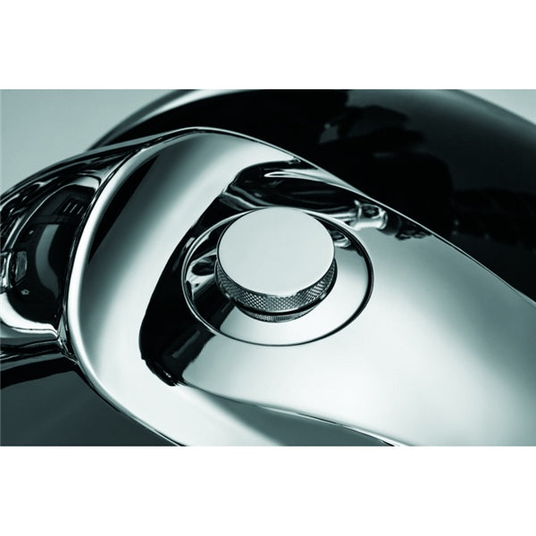 Kuryakyn Fuel Door and Cap Charcoal - Driven Powersports