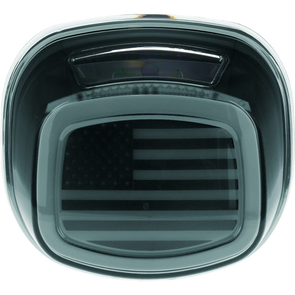 Kuryakyn Taillight Lense with License Light For Harley-Davidson Smoke - Driven Powersports