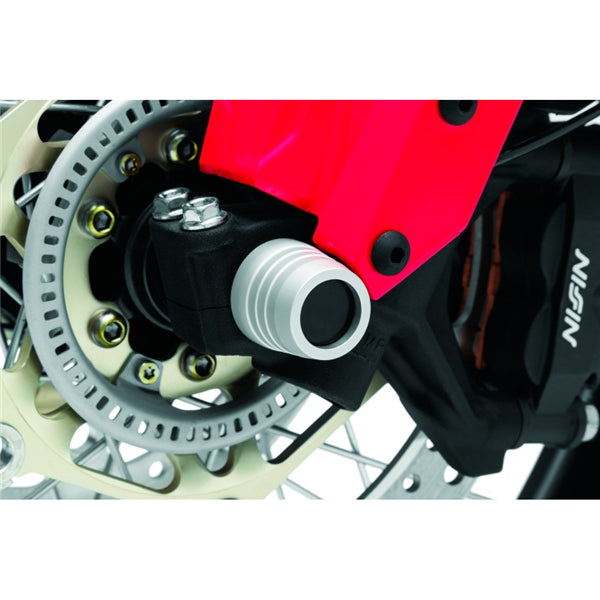 Kuryakyn Front Axle Slide For Honda Silver - Driven Powersports