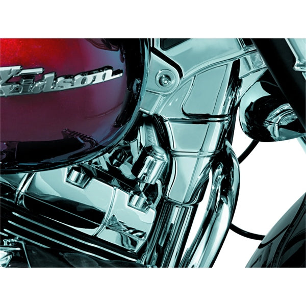 Kuryakyn Stabilizer Link Cover For Harley-Davidson Charcoal - Driven Powersports