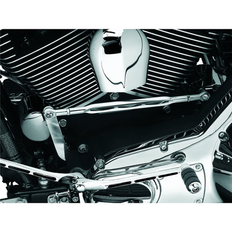 Kuryakyn Extended Brake Pedal Girder For Harley-Davidson Charcoal - Driven Powersports