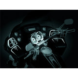 Kuryakyn Glove Box Accent - Harley For Harley-Davidson Charcoal - Driven Powersports