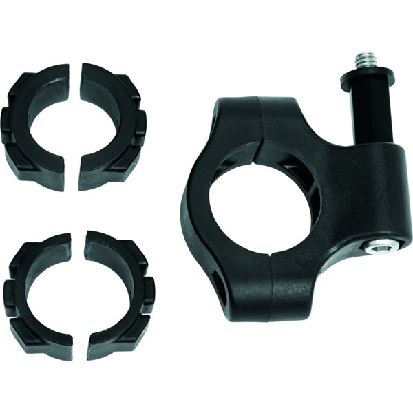 Kuryakyn Handlebar Mount Kit Side Plus Speaker Black - Driven Powersports