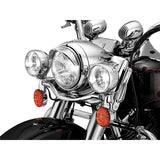Kuryakyn Headlight Visor Charcoal - Driven Powersports