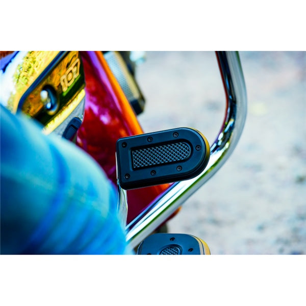 Kuryakyn Heavy Industry Brake Pedal For Harley-Davidson Black - Driven Powersports