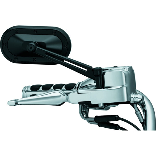 Kuryakyn Heavy Industry Mirror Black - Driven Powersports