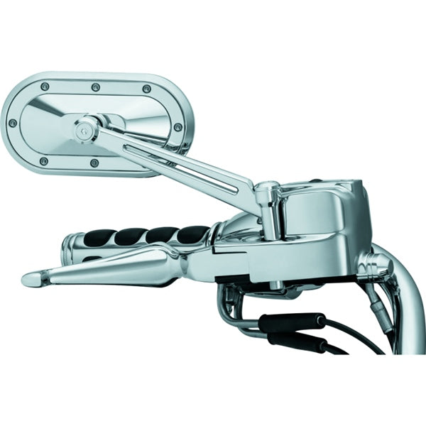 Kuryakyn Heavy Industry Mirror Charcoal - Driven Powersports
