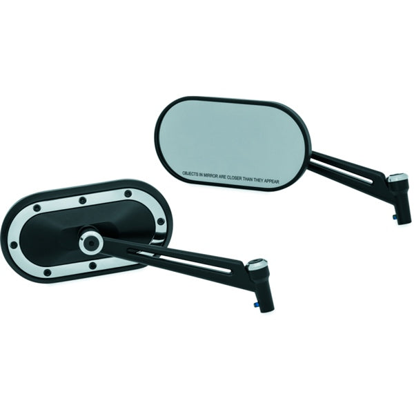 Kuryakyn Heavy Industry Mirror Black - Driven Powersports