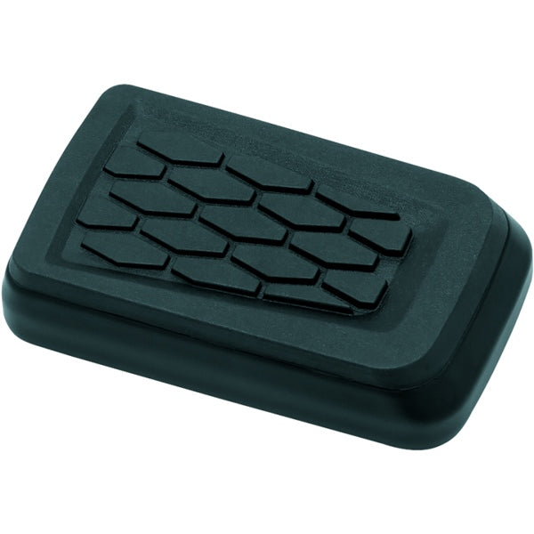 Kuryakyn Hex Brake Pedal Pad For Harley-Davidson Black - Driven Powersports