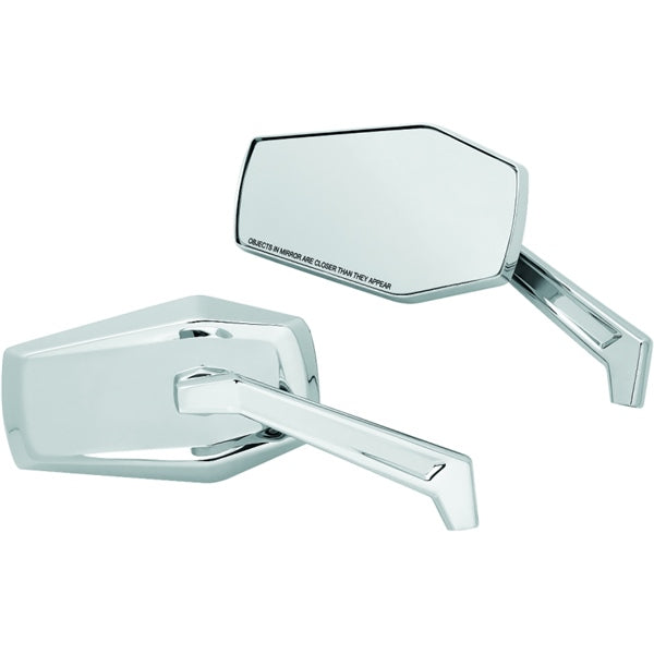 Kuryakyn Hex Mirror Charcoal - Driven Powersports