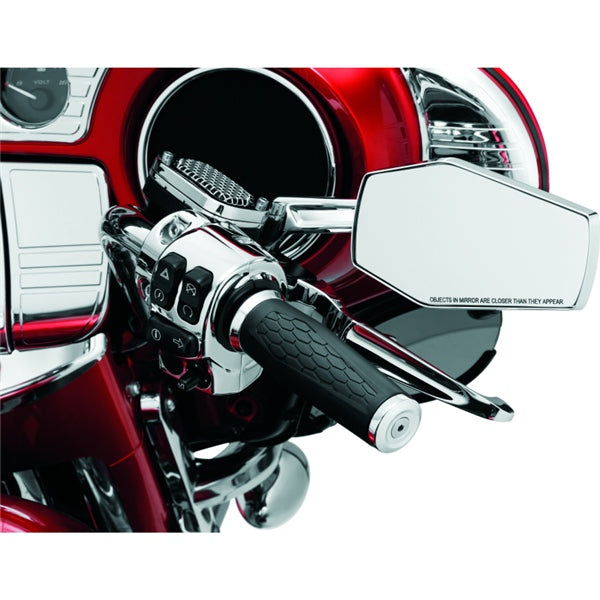 Kuryakyn Hex Mirror Charcoal - Driven Powersports