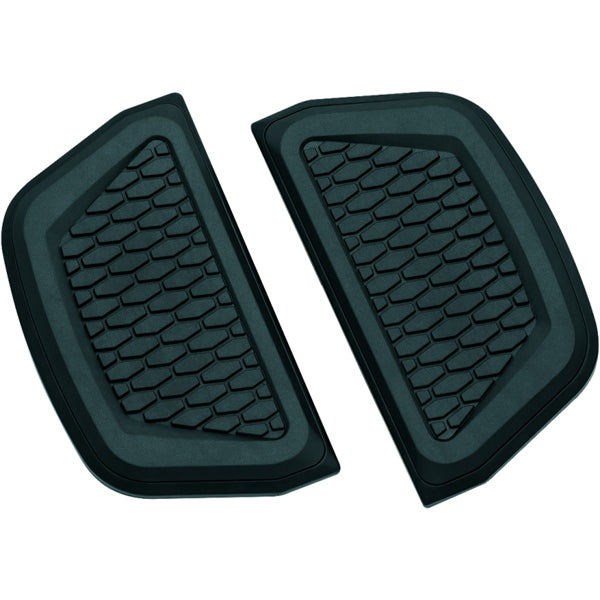 Kuryakyn Hex Passenger Board Insert For Harley-Davidson Black - Driven Powersports