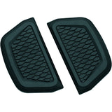 Kuryakyn Hex Passenger Board Insert For Harley-Davidson Black - Driven Powersports