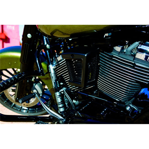 Kuryakyn Hypercharger Horn Cover Black - Driven Powersports