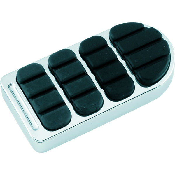 Kuryakyn Iso Longhorn Brake Pedal Pad For Harley-Davidson Charcoal - Driven Powersports