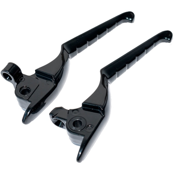 Kuryakyn Enygma Lever Set For Harley-Davidson Black - Driven Powersports
