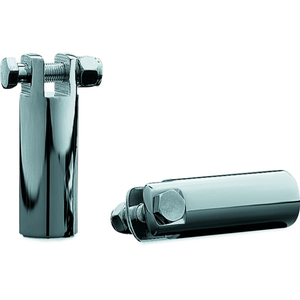 Kuryakyn Extended Peg Mounts Chrome - Driven Powersports