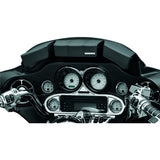 Kuryakyn Batwing Fairing Bag For Harley-Davidson Black - Driven Powersports