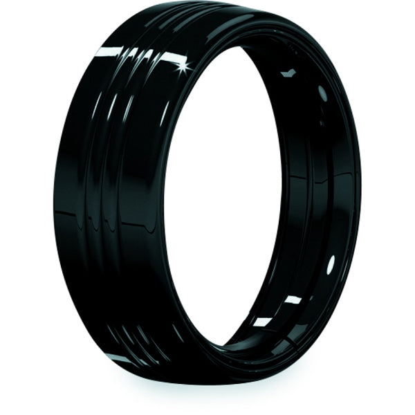 Kuryakyn Headlamp Trim Ring For Harley-Davidson Black - Driven Powersports