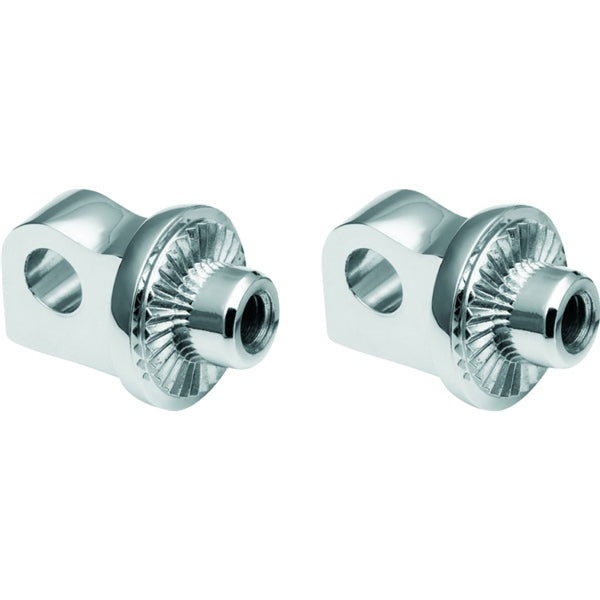Kuryakyn Stop Splined Peg Adapter Chrome - Driven Powersports