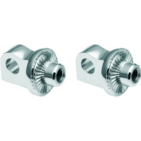 Kuryakyn Stop Splined Peg Adapter Chrome - Driven Powersports