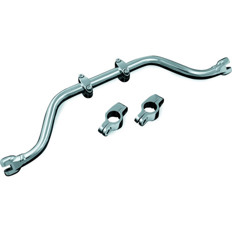 Kuryakyn Adjustable Mustache Bar For Harley-Davidson / Yamaha Chrome - Driven Powersports