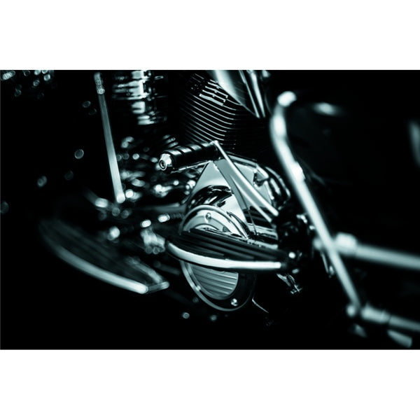 Kuryakyn Adjustable Passenger Peg with Iso Small Peg Chrome S - Driven Powersports