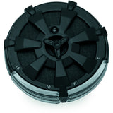 Kuryakyn Alley Cat Fuel & Battery Gauge For Harley-Davidson Black - Driven Powersports