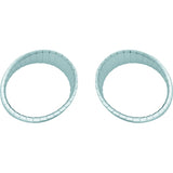 Kuryakyn Aztec Gauge Trim For Harley-Davidson / Indian Chrome - Driven Powersports