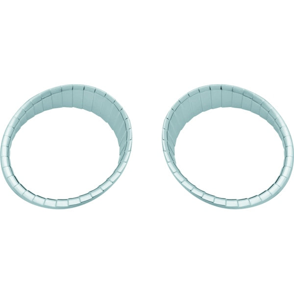 Kuryakyn Aztec Gauge Trim For Harley-Davidson / Indian Chrome - Driven Powersports