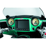 Kuryakyn Aztec Top Dash Accent For Indian Black - Driven Powersports