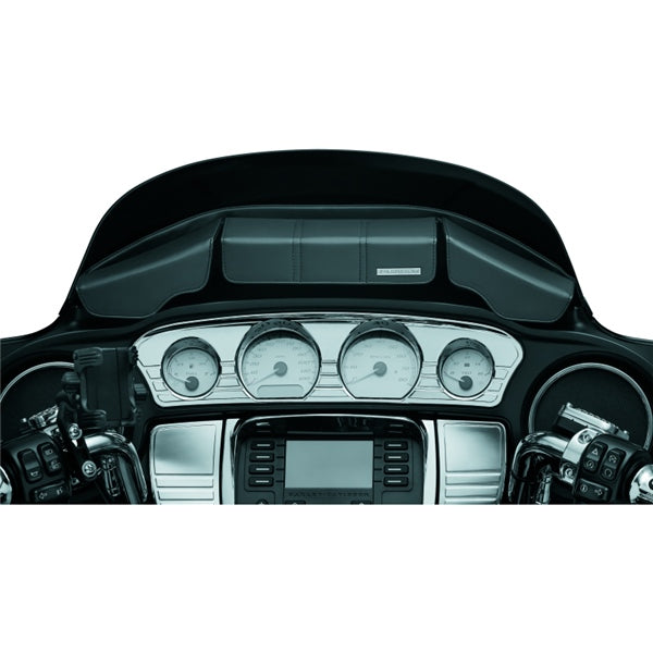 Kuryakyn Batwing Fairing Bag For Harley-Davidson Black - Driven Powersports