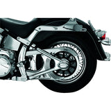 Kuryakyn Boomerang Frame Cover For Harley-Davidson Chrome - Driven Powersports