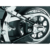 Kuryakyn Boomerang Frame Cover For Harley-Davidson Chrome - Driven Powersports