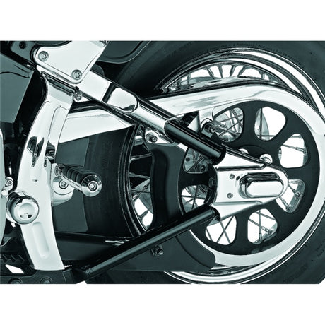 Kuryakyn Boomerang Frame Cover For Harley-Davidson Chrome - Driven Powersports