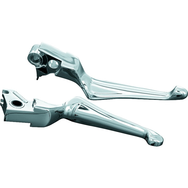 Kuryakyn Boss Blades Lever Set For Harley-Davidson Chrome - Driven Powersports