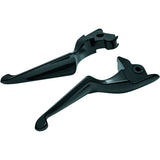 Kuryakyn Boss Blades Lever Set For Harley-Davidson Black - Driven Powersports