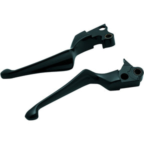 Kuryakyn Boss Blades Lever Set For Harley-Davidson Black - Driven Powersports