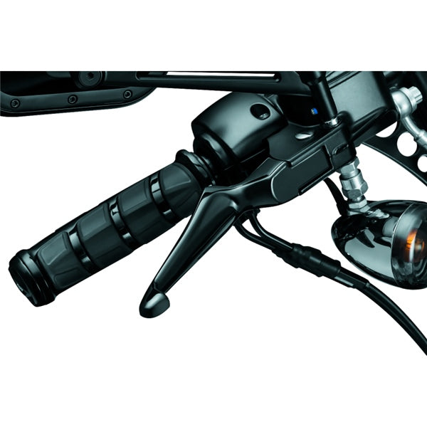 Kuryakyn Boss Blades Lever Set For Harley-Davidson Black - Driven Powersports