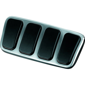 Kuryakyn Brake Pedal Pad For Honda Chrome - Driven Powersports