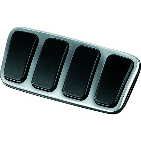 Kuryakyn Brake Pedal Pad For Honda Chrome - Driven Powersports