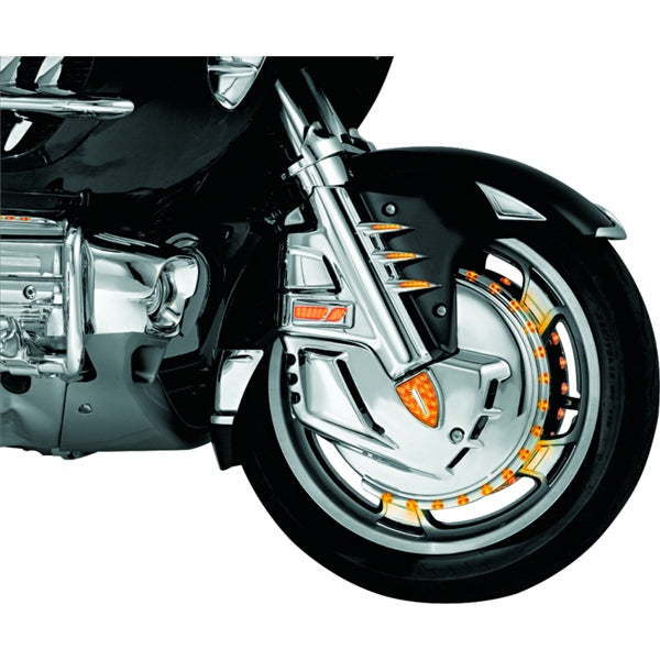 Kuryakyn Brake Rotor Cover For Honda Chrome - Driven Powersports