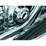 Kuryakyn Bridge The Gap Heat Shield For Harley-Davidson Chrome - Driven Powersports
