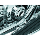 Kuryakyn Bridge The Gap Heat Shield For Harley-Davidson Chrome - Driven Powersports