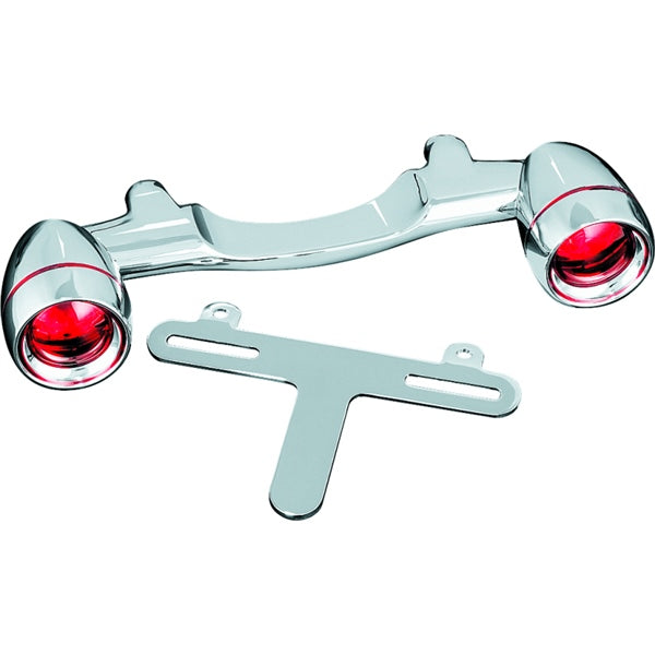 Kuryakyn Bullet Light Rear Bar For Harley-Davidson Chrome - Driven Powersports