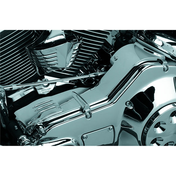 Kuryakyn Cast Inner Primary Cover For Harley-Davidson Chrome - Driven Powersports