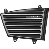 Kuryakyn Hypercharger Faceplate Black/Chrome - Driven Powersports