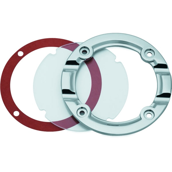 Kuryakyn Air Filter Trap Door and Trim Ring Clear - Driven Powersports