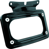 Kuryakyn License Plate Frame For Harley-Davidson Black - Driven Powersports