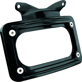 Kuryakyn License Plate Frame For Harley-Davidson Black - Driven Powersports